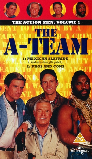 &quot;The A-Team&quot; - British VHS movie cover (thumbnail)