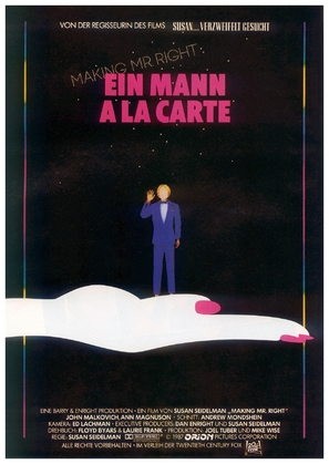 Making Mr. Right - German Movie Poster (thumbnail)