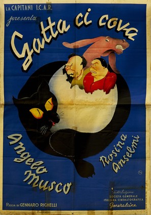 Gatta ci cova - Italian Movie Poster (thumbnail)