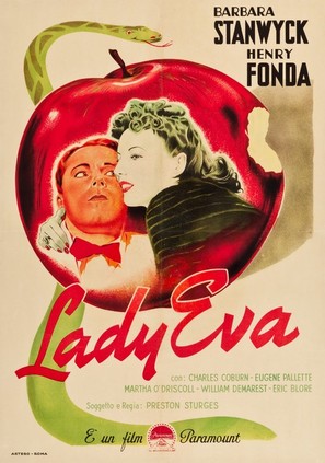 The Lady Eve - Italian Movie Poster (thumbnail)
