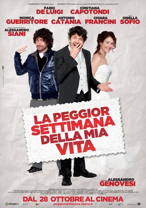 La peggior settimana della mia vita - Italian Movie Poster (thumbnail)