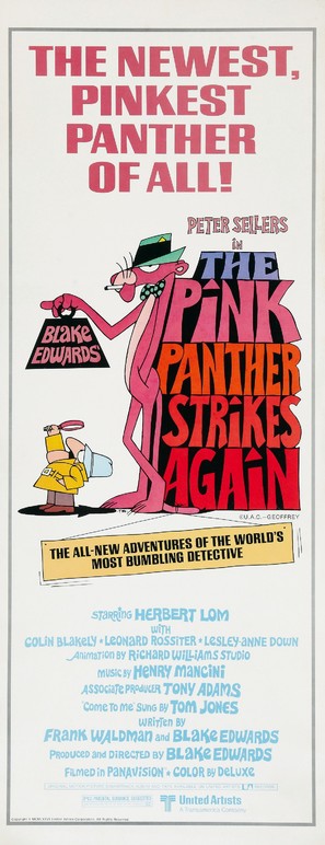 The Pink Panther Strikes Again - Movie Poster (thumbnail)