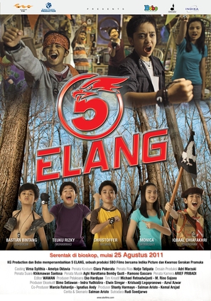 Lima Elang - Indonesian Movie Poster (thumbnail)