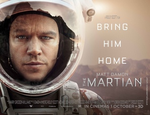 The Martian - British Movie Poster (thumbnail)