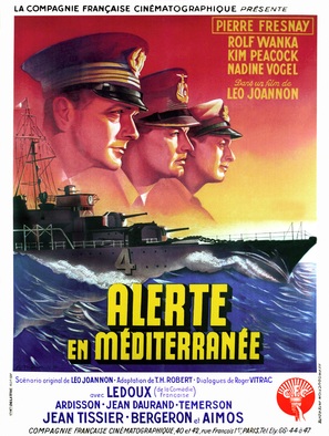 Alerte en M&eacute;diterran&eacute;e - French Movie Poster (thumbnail)