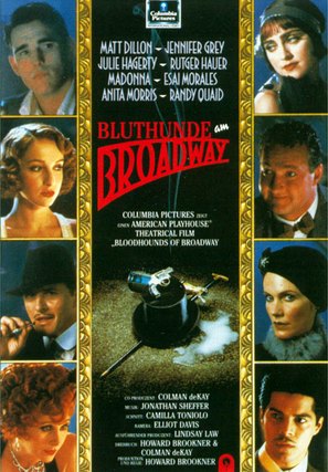Bloodhounds of Broadway - German poster (thumbnail)