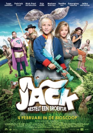 Jack Bestelt Een Broertje - Dutch Movie Poster (thumbnail)