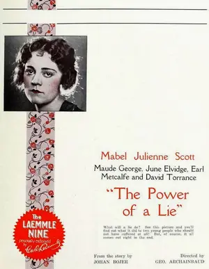 The Power of a Lie Poster