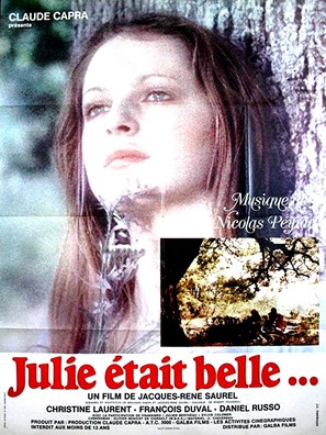 Julie &eacute;tait belle - French Movie Poster (thumbnail)