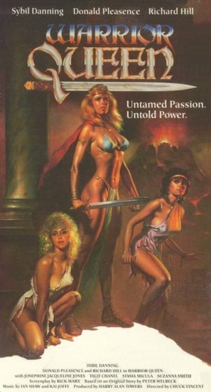 Warrior Queen - VHS movie cover (thumbnail)