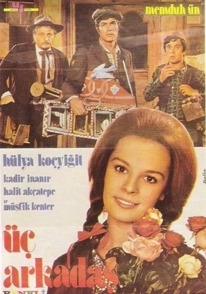 &Uuml;&ccedil; arkadas - Turkish Movie Poster (thumbnail)