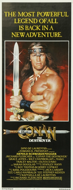Conan The Destroyer - Movie Poster (thumbnail)