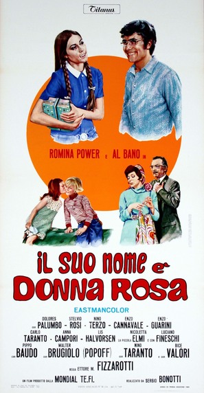 Il suo nome &egrave; Donna Rosa - Italian Movie Poster (thumbnail)