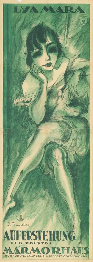 Auferstehung. Katjuscha Maslowa Poster