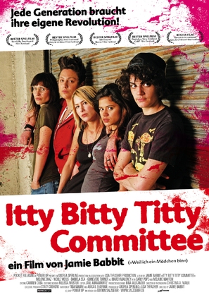 Itty Bitty Titty Committee - German Movie Poster (thumbnail)