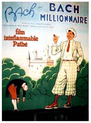 Bach millionnaire - French Movie Poster (thumbnail)
