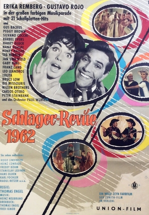Schlagerrevue 1962 - German Movie Poster (thumbnail)