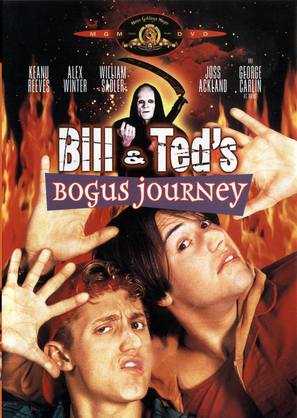 Bill &amp; Ted&#039;s Bogus Journey - DVD movie cover (thumbnail)
