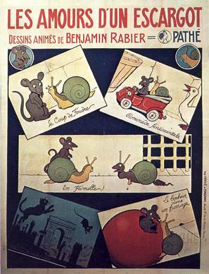 Amours d&#039;un escargot, Les - French Movie Poster (thumbnail)