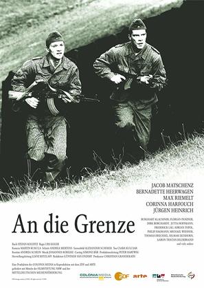 An die Grenze - German Movie Poster (thumbnail)