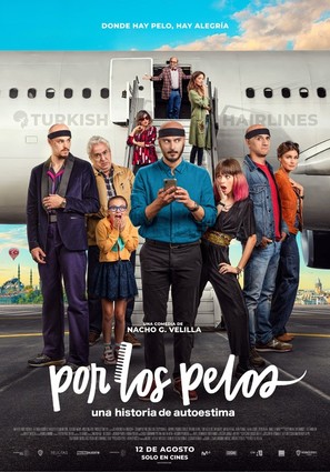 Por los pelos - Spanish Movie Poster (thumbnail)