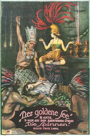Spinnen, 1. Teil - Der Goldene See, Die - German Movie Poster (thumbnail)