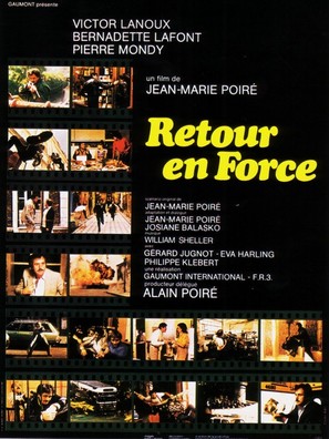 Retour en force - French Movie Poster (thumbnail)