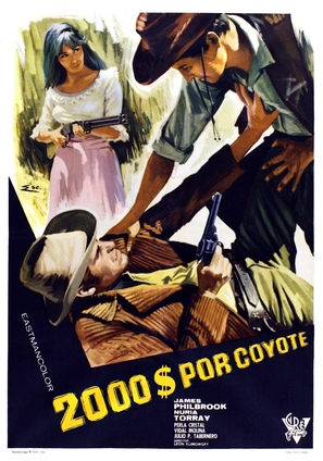 Dos mil d&oacute;lares por Coyote - Spanish Movie Poster (thumbnail)
