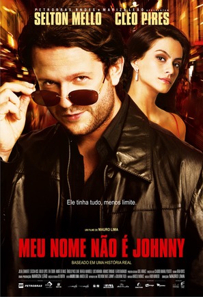 Meu Nome N&atilde;o &egrave; Johnny - Brazilian Movie Poster (thumbnail)