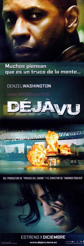 Deja Vu - Spanish Movie Poster (thumbnail)