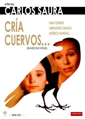 Cr&iacute;a cuervos - Spanish DVD movie cover (thumbnail)