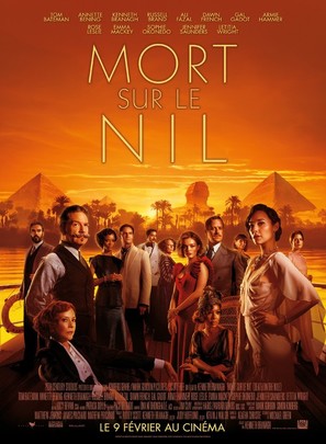 Death on the Nile - French Movie Poster (thumbnail)
