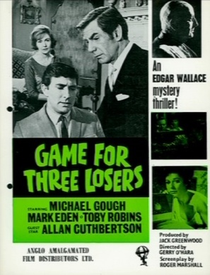 Game for Three Losers - British Movie Poster (thumbnail)