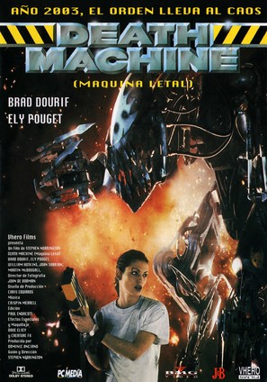 Death Machine - Spanish Movie Poster (thumbnail)