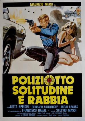 Poliziotto solitudine e rabbia - Italian Movie Poster (thumbnail)