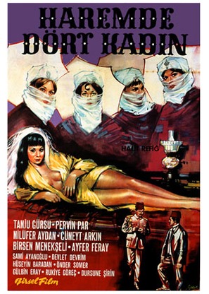 Haremde 4 kadin - Turkish Movie Poster (thumbnail)