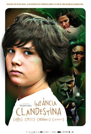 Infancia clandestina - Brazilian Movie Poster (thumbnail)
