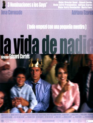 La vida de nadie - Spanish Movie Poster (thumbnail)