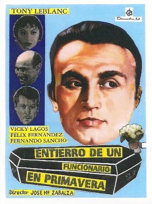 Entierro de un funcionario en primavera - Spanish Movie Poster (thumbnail)