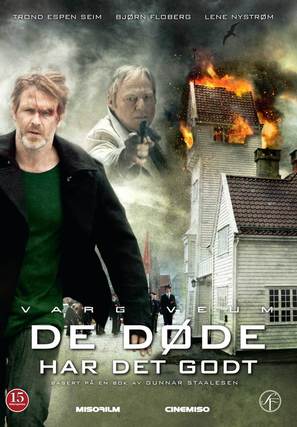 Varg Veum - De d&oslash;de har det godt - Norwegian DVD movie cover (thumbnail)