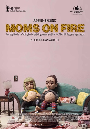 Moms on Fire - Swedish Movie Poster (thumbnail)