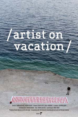 Artist on Vacation - Croatian Movie Poster (thumbnail)