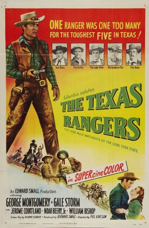 The Texas Rangers - Movie Poster (thumbnail)