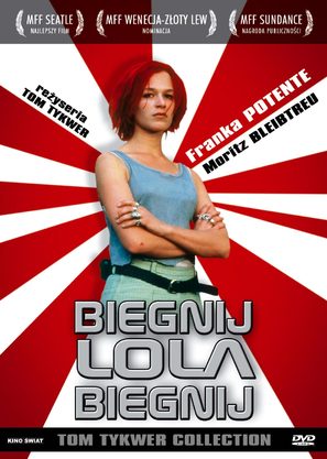 Lola Rennt - Polish DVD movie cover (thumbnail)