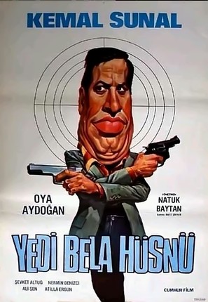 Yedi bela H&uuml;sn&uuml; - Turkish Movie Poster (thumbnail)