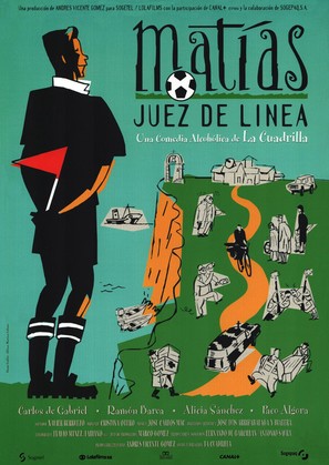 Mat&iacute;as, juez de l&iacute;nea - Spanish Movie Poster (thumbnail)