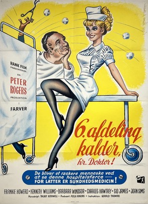 Carry on Doctor - Danish Movie Poster (thumbnail)