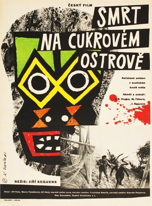 Smrt na cukrov&eacute;m ostrove - Czech Movie Poster (thumbnail)