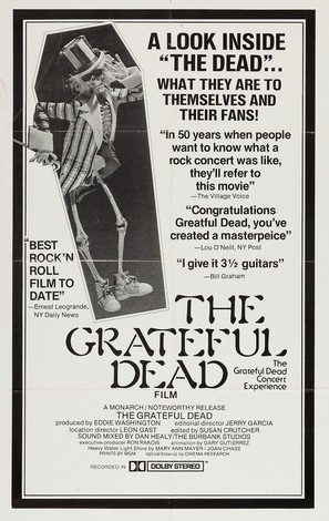 The Grateful Dead - Theatrical movie poster (thumbnail)