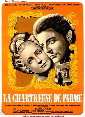 La Chartreuse de Parme - French Movie Poster (thumbnail)
